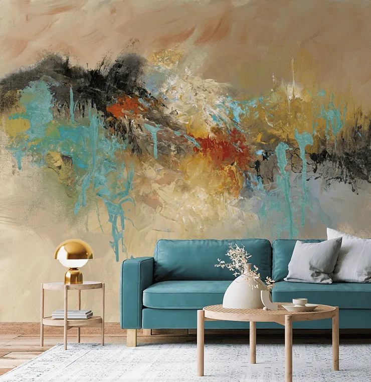 Commercial vinyl wallcovering installation in Oak Park, Sacramento
