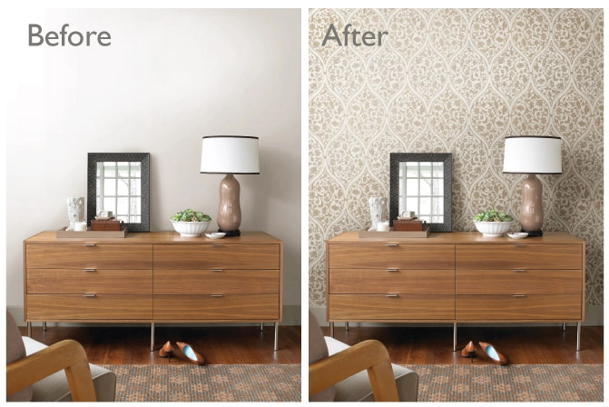 Wallpaper installation service in Rancho Cordova CA