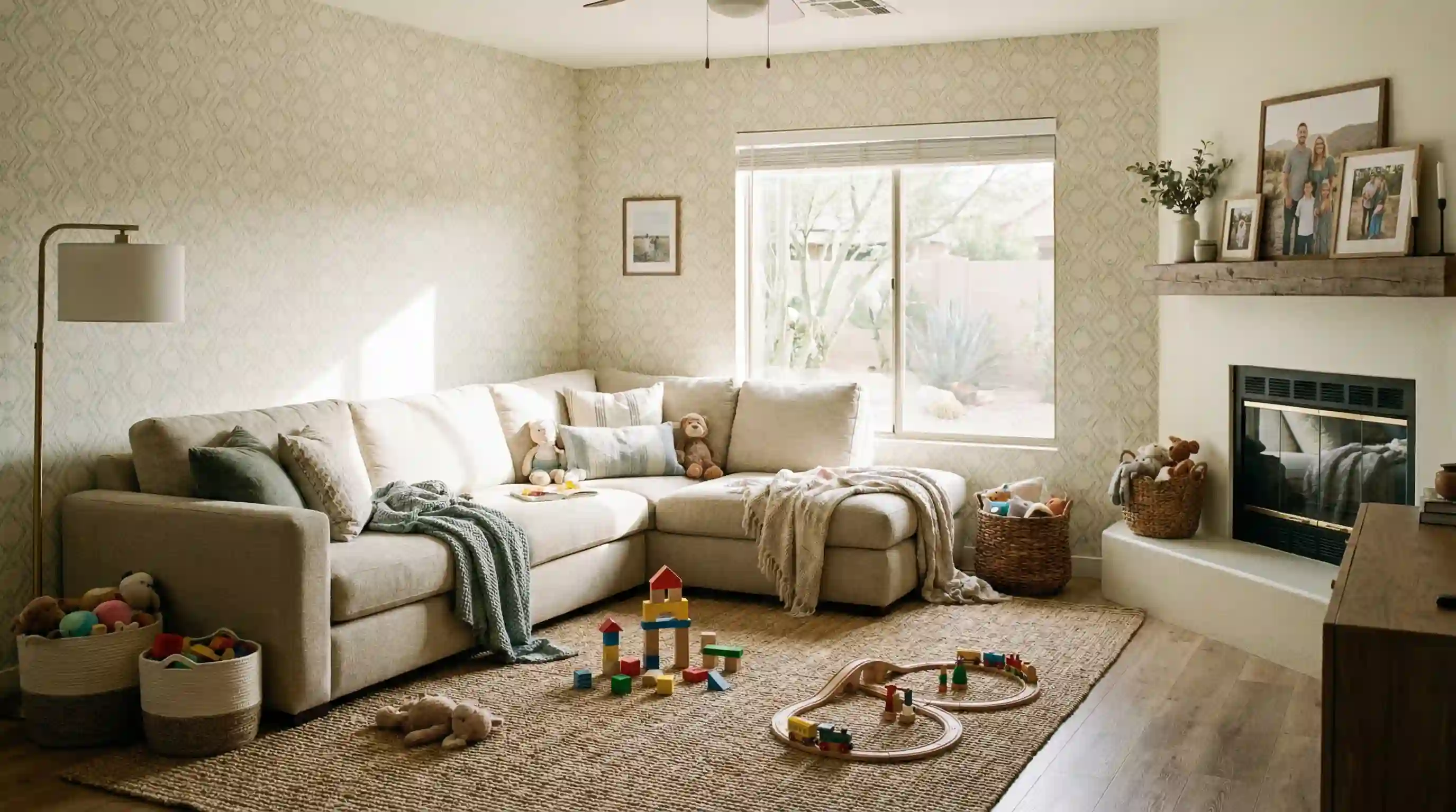 Professional wallpaper removal process in East Sacramento